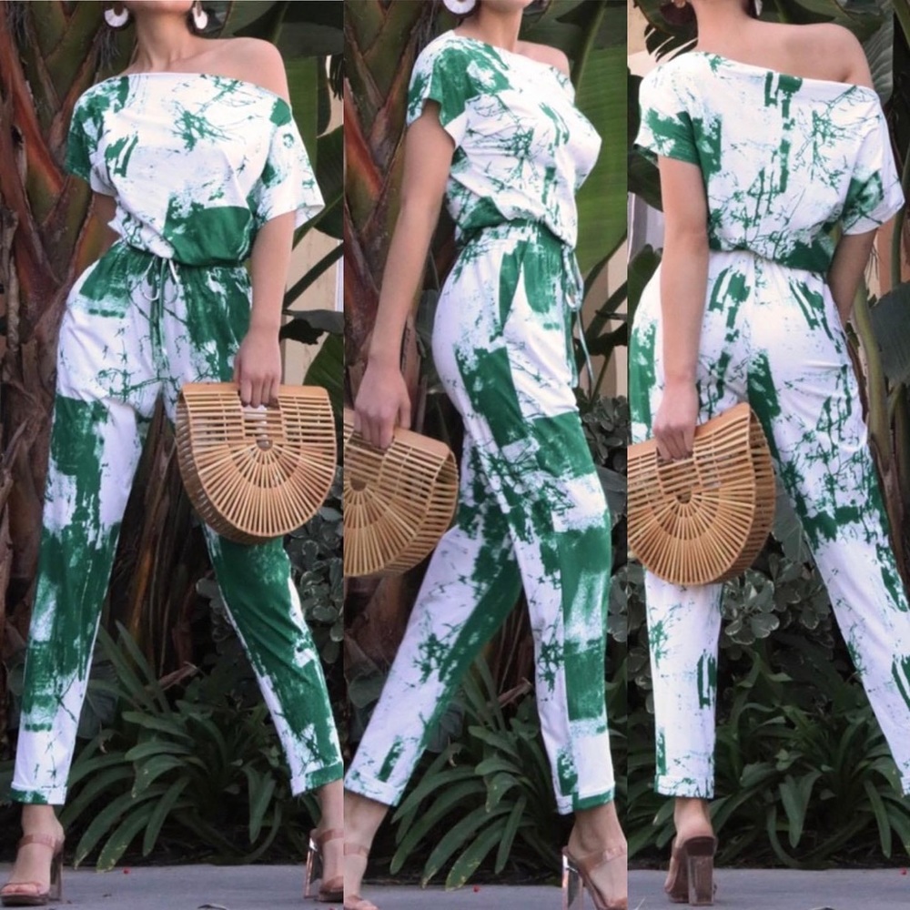 New Beautiful Tie Dye Jumpsuit